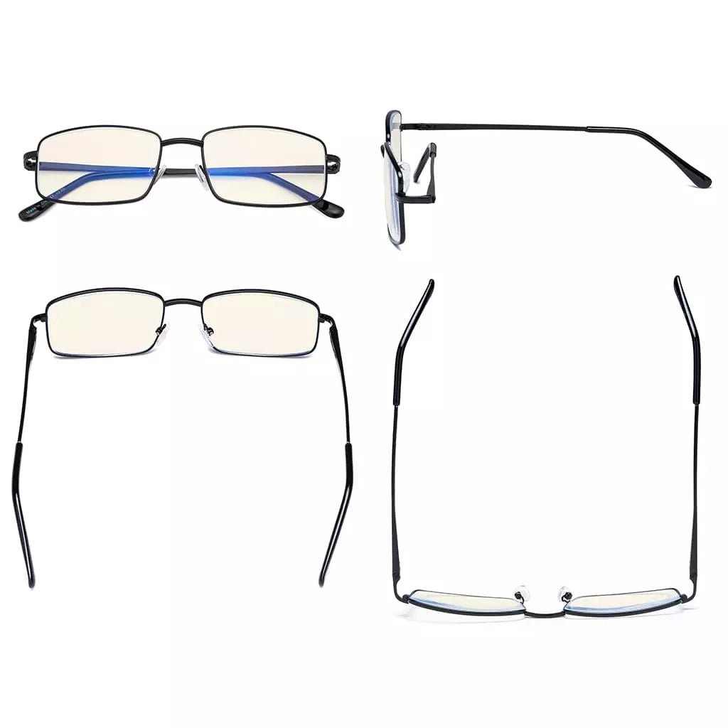 Wirerim Blue Light Blocking Eyeglasses For Men Women