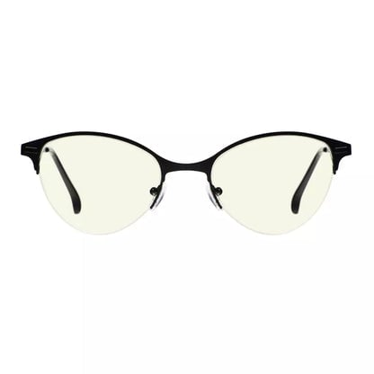 Half-rim Blue Light Blocking Glasses Women Men