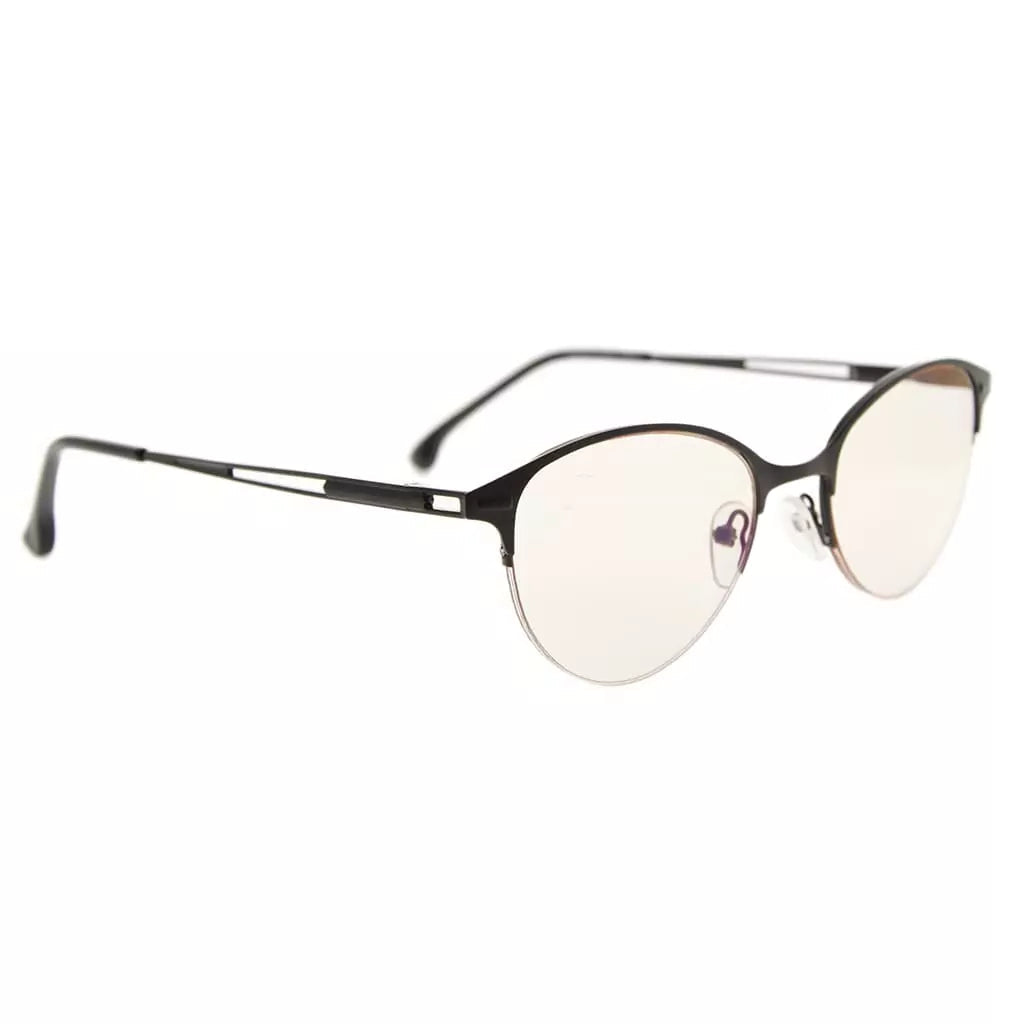 Half-rim Blue Light Blocking Glasses Women Men