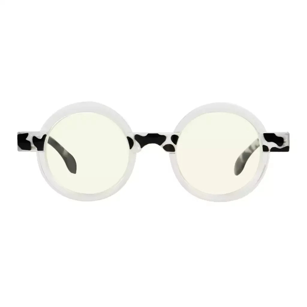 Chic Double Color Blue Light Blocking Eyeglasses For Women