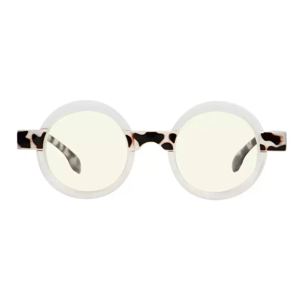 Chic Double Color Blue Light Blocking Eyeglasses For Women