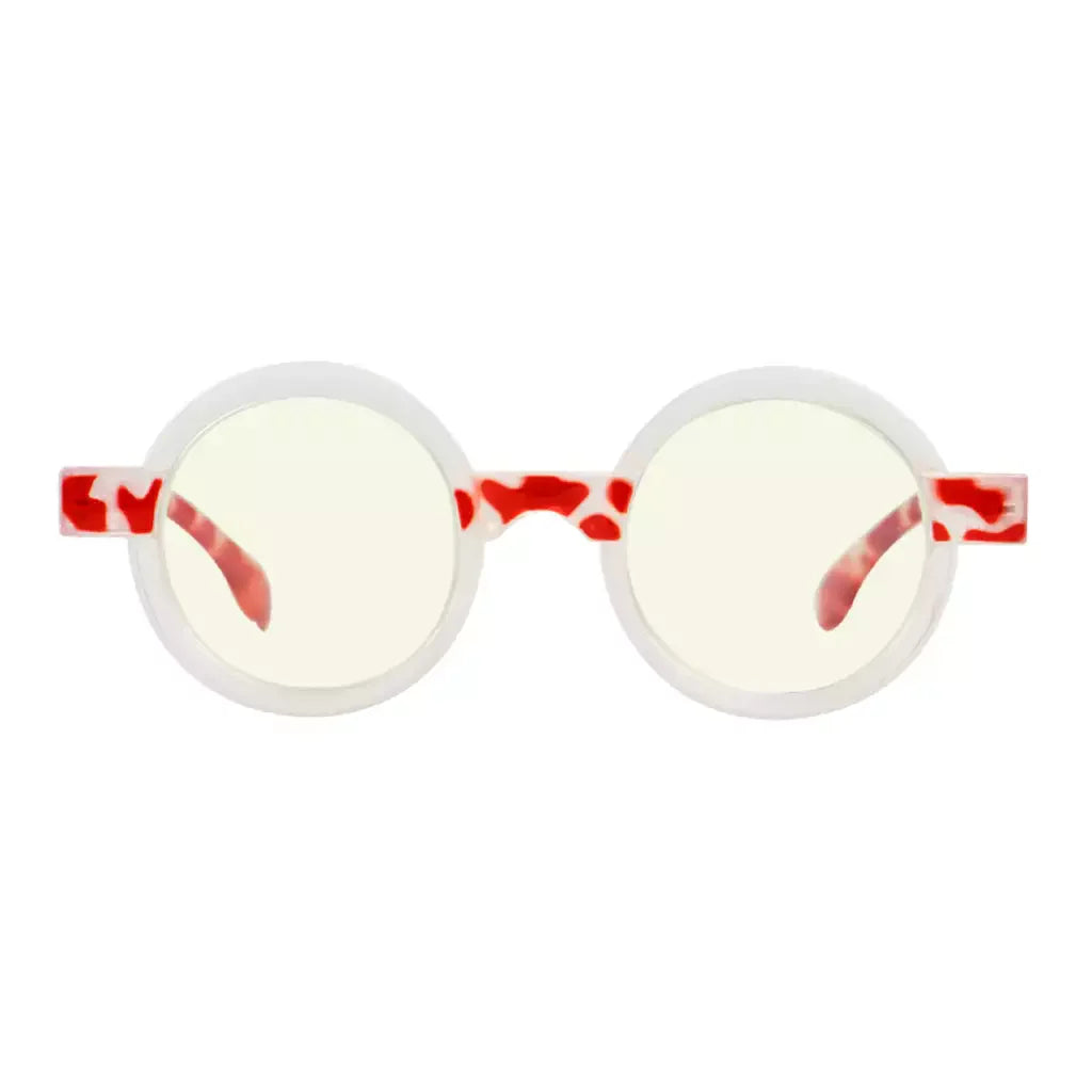 Chic Double Color Blue Light Blocking Eyeglasses For Women