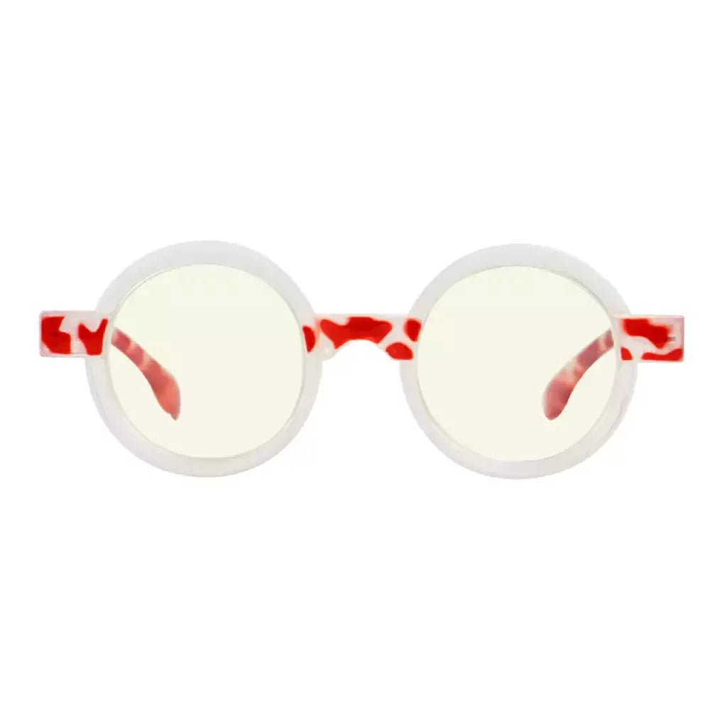 Chic Double Color Blue Light Blocking Eyeglasses For Women