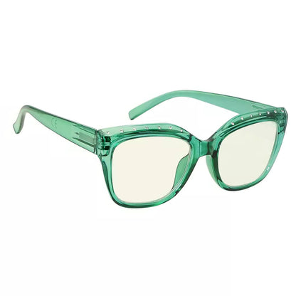 Rhinestone Blue Light Blocking Glasses for Women