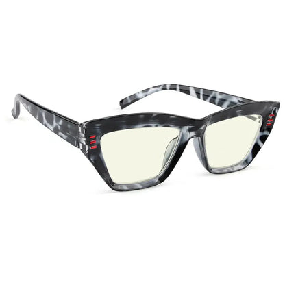 Cat Eye Thicker Frame Blue Light Blocking Reading Glasses for Women