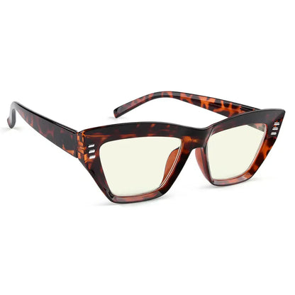 Cat Eye Thicker Frame Blue Light Blocking Glasses for Women