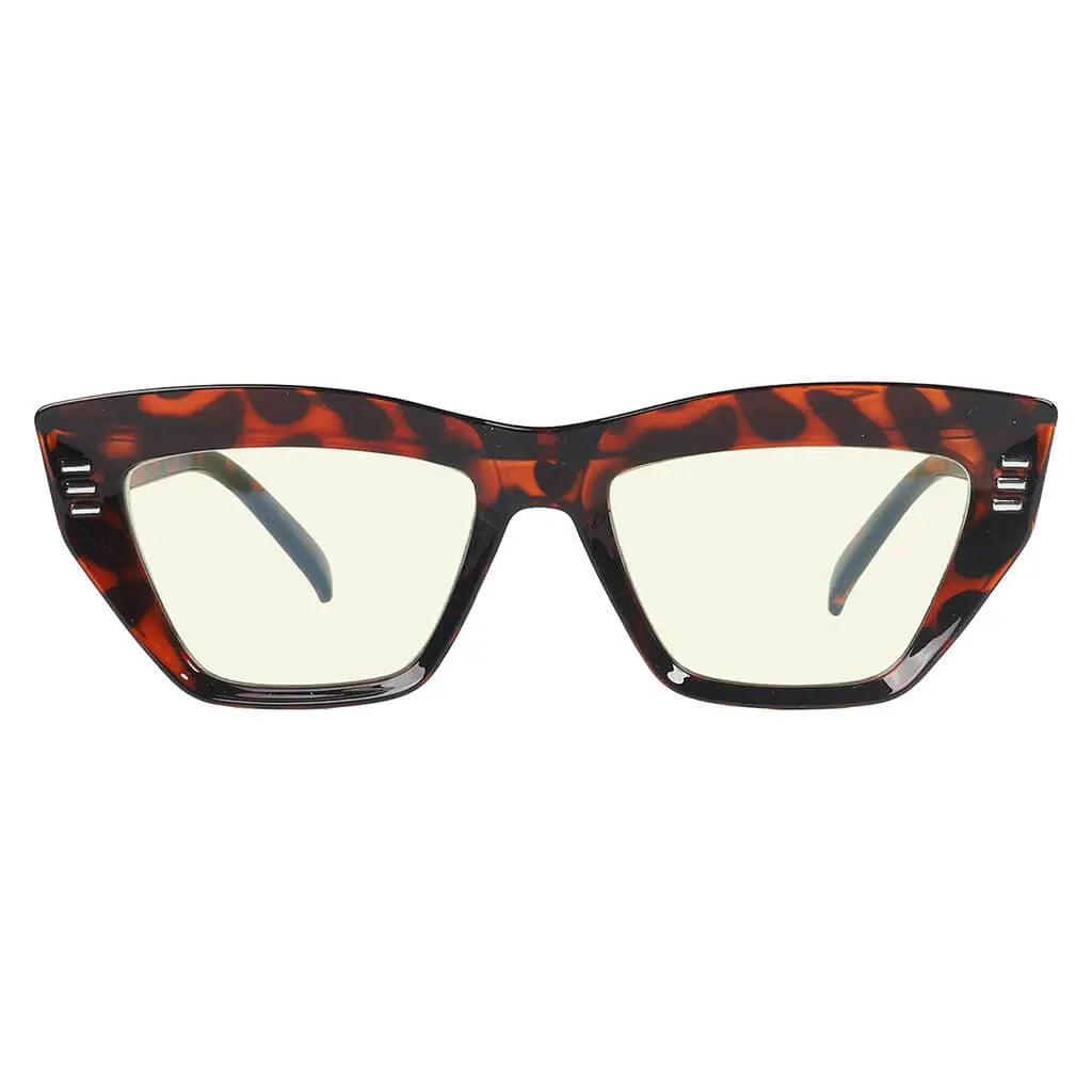 Cat Eye Thicker Frame Blue Light Blocking Glasses for Women