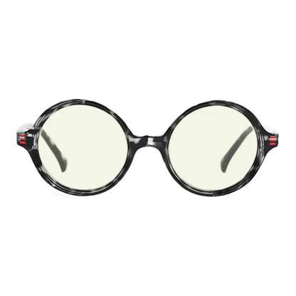 Round Blue Light Blocking Reading Glasses for Women