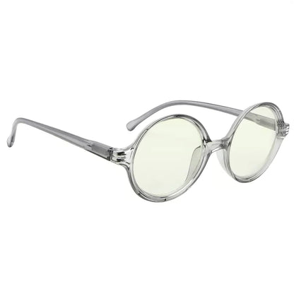 Round Blue Light Blocking Reading Glasses for Women