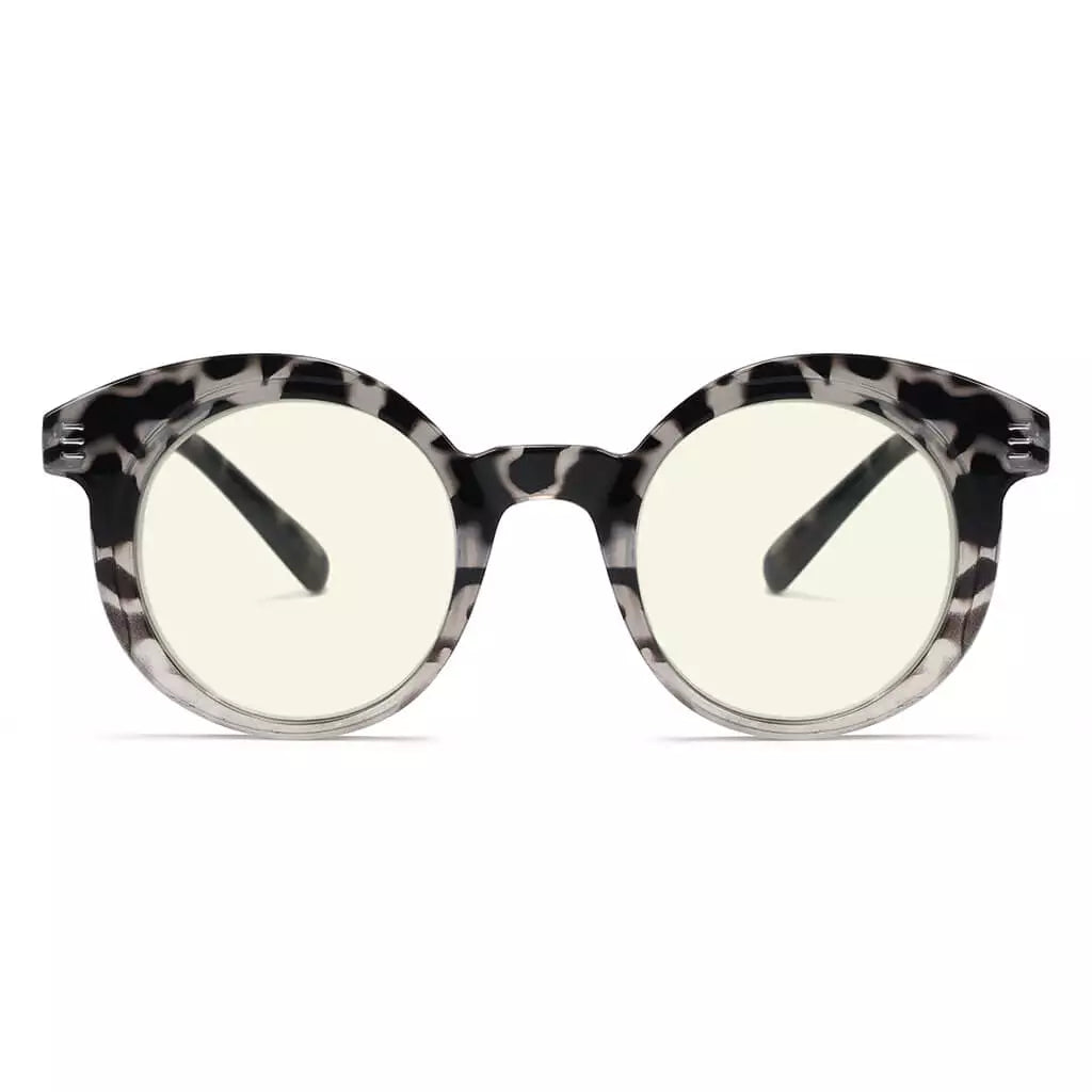 Round Blue Light Blocking Glasses for Women