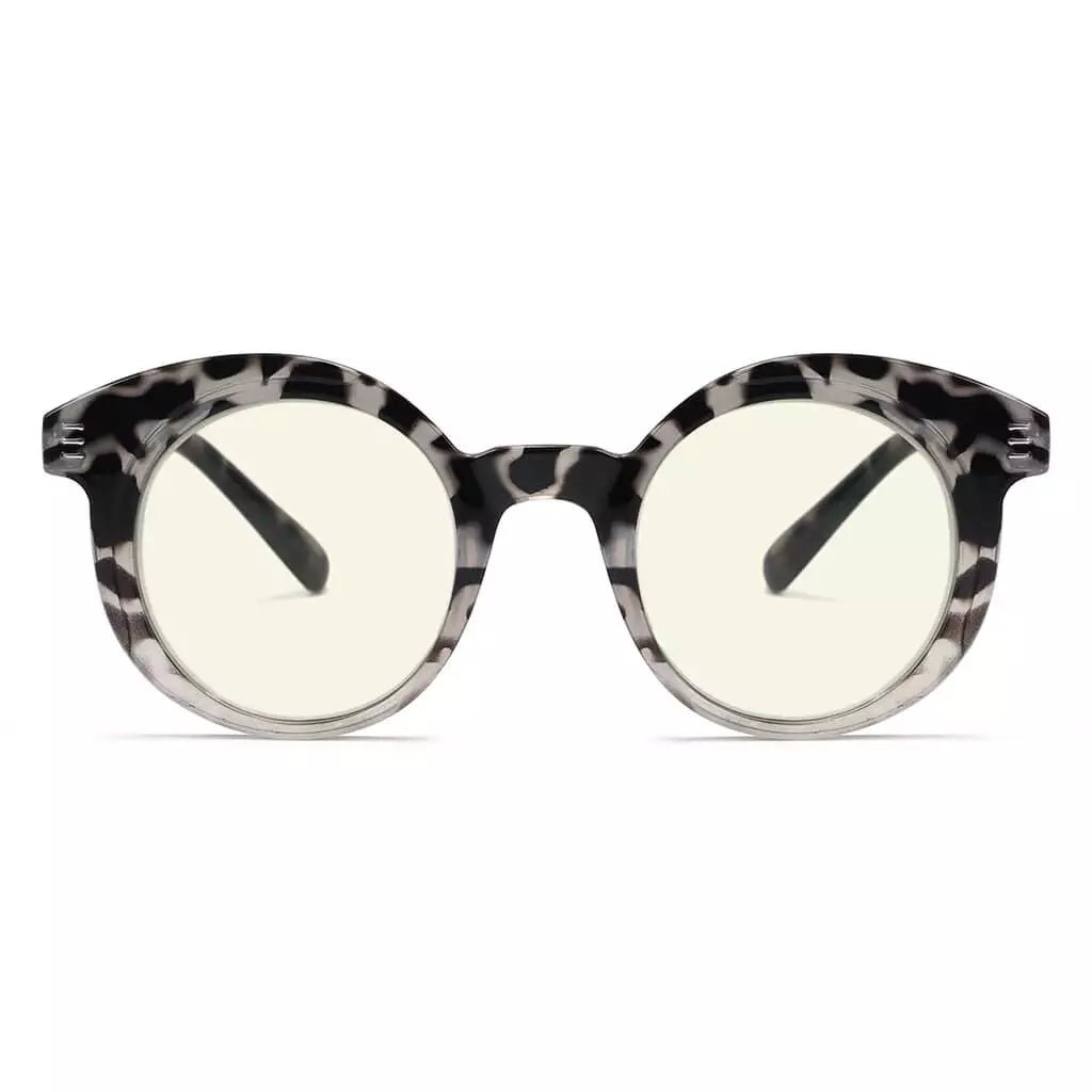 Round Blue Light Blocking Glasses for Women