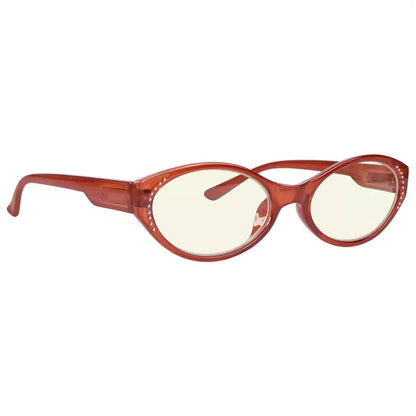Oval Blue Light Blocking Glasses for Women