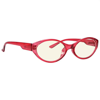 Oval Blue Light Blocking Reading Glasses for Women