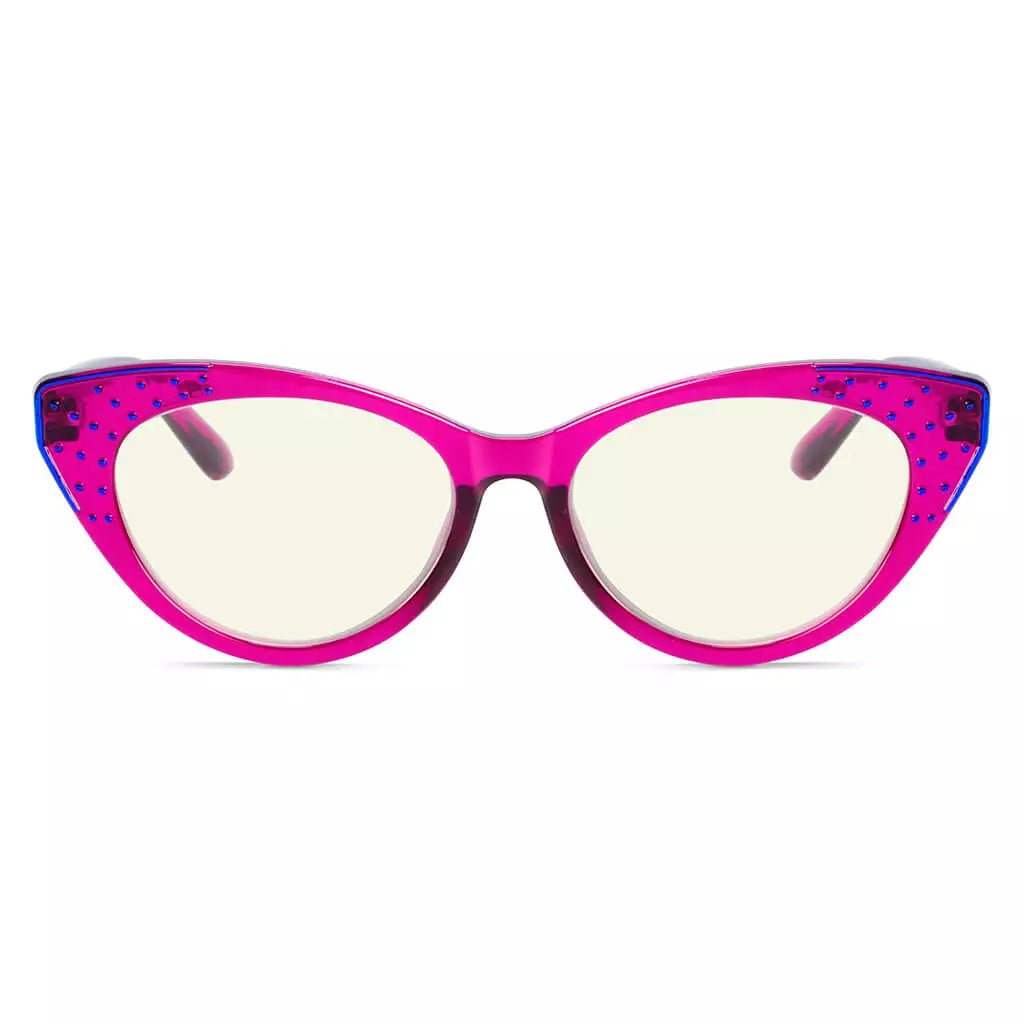 Cat-eye Blue Light Blocking Reading Glasses Women