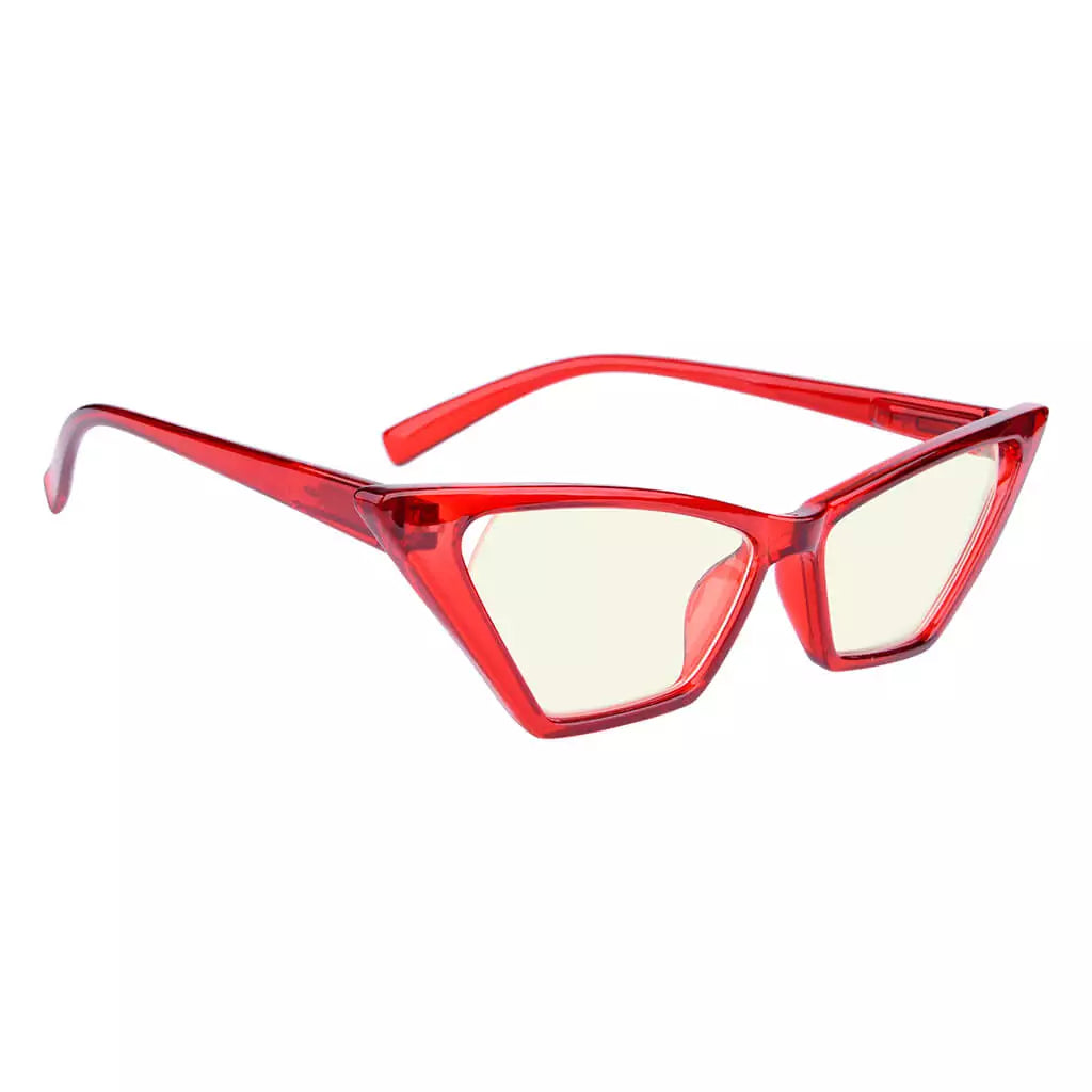 Cat Eye Oversize Blue Light Blocking Reading Glasses Women