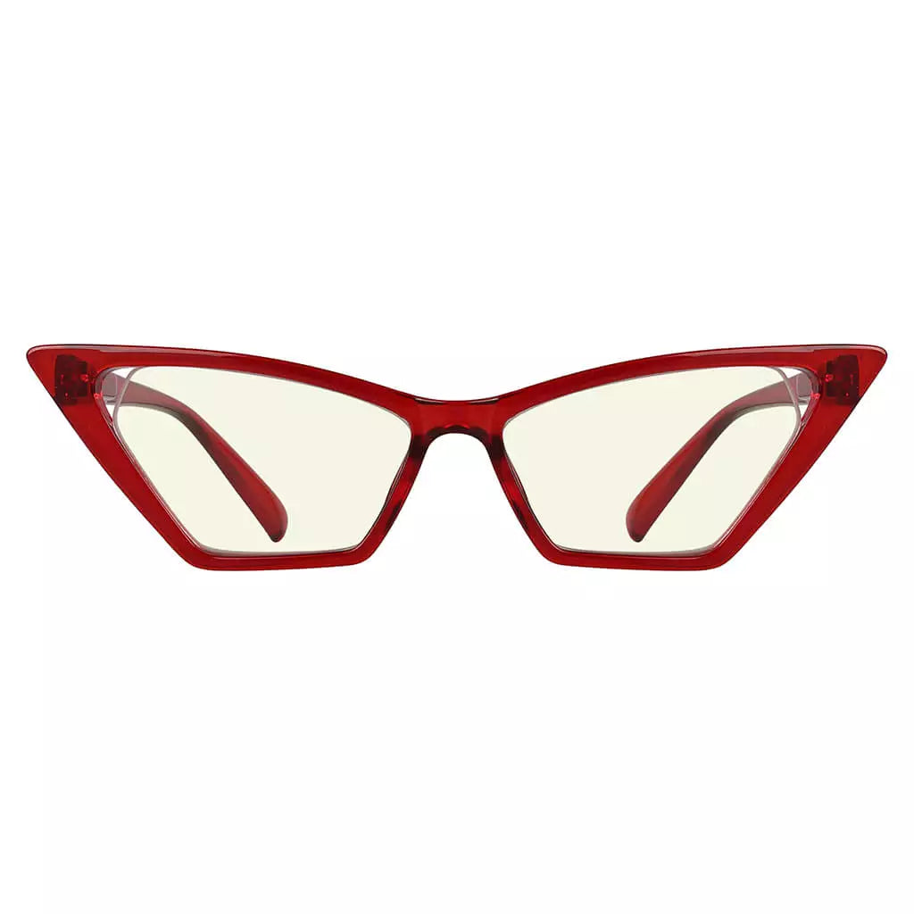 Cat Eye Oversize Blue Light Blocking Reading Glasses Women