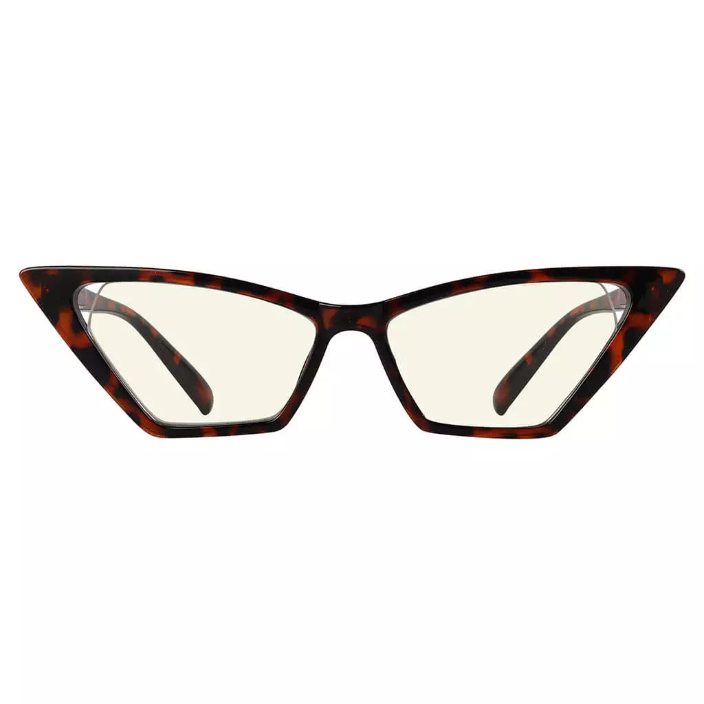 Cat Eye Oversize Blue Light Blocking Reading Glasses Women