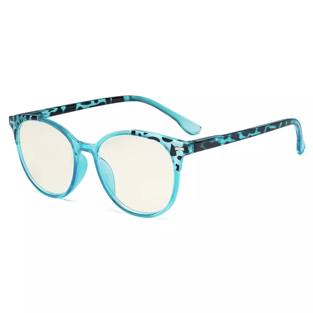 Pattern Design Blue Light Blocking Reading Glasses Women Ladies