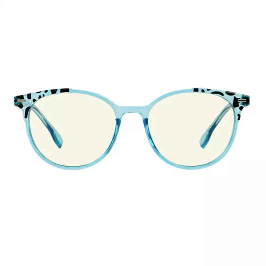 Pattern Design Blue Light Blocking Reading Glasses Women Ladies