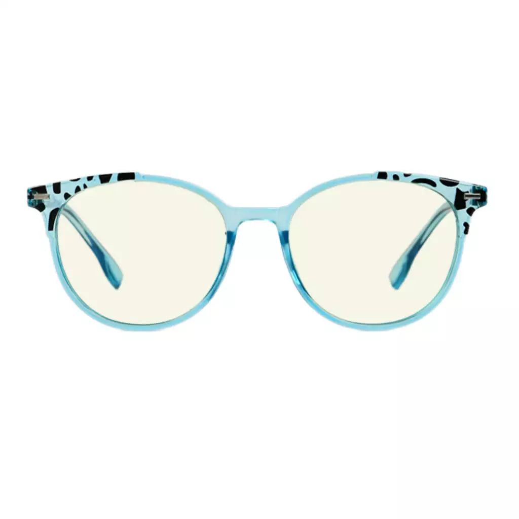 pattern design blue light blocking glasses women ladies