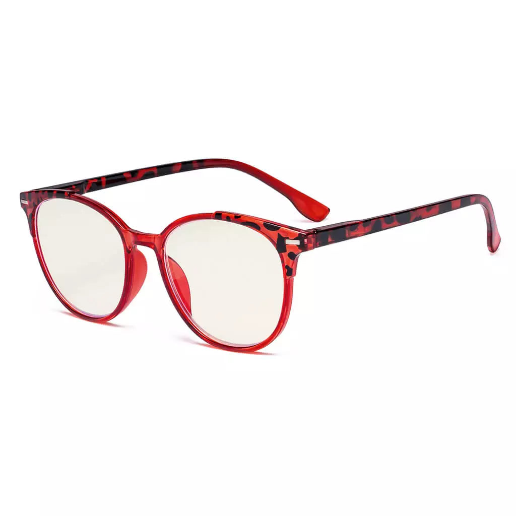 Pattern Design Blue Light Blocking Reading Glasses Women Ladies