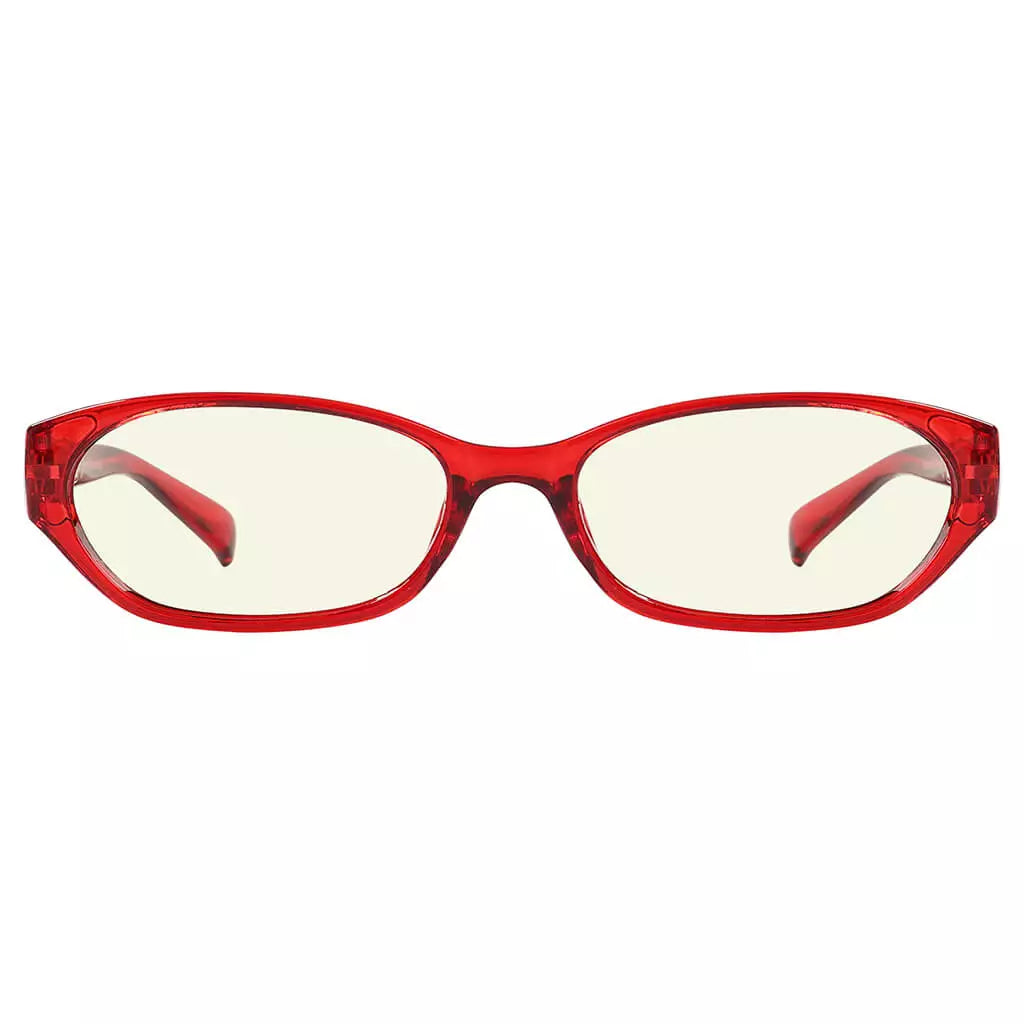 Rectangle Blue Light Blocking Reading Glasses Women