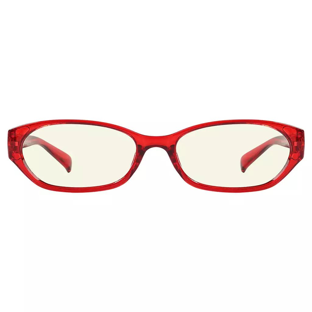 Rectangle Blue Light Blocking Reading Glasses Women