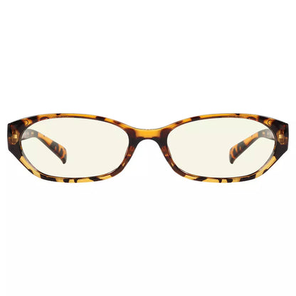 Rectangle Blue Light Blocking Reading Glasses Women