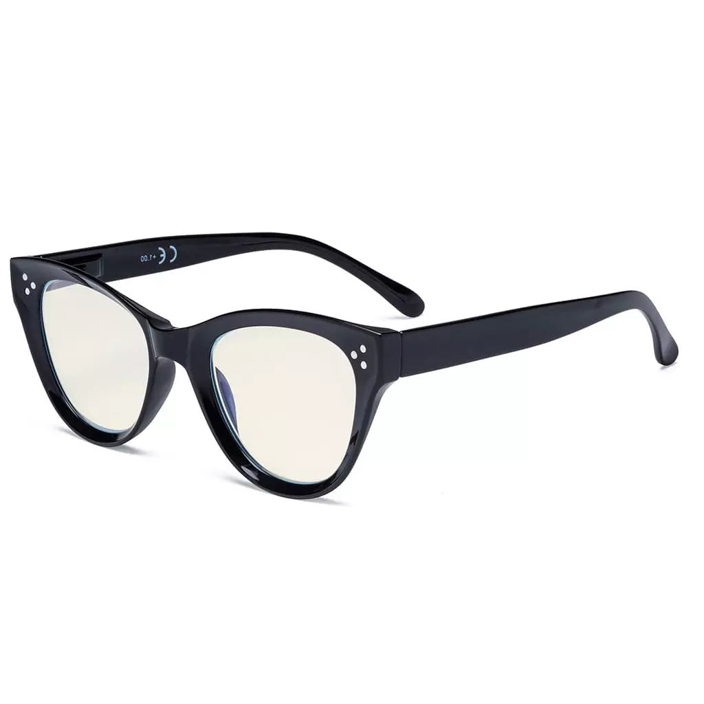 Cgbav Blue Light Blocking Reading Glasses Light Yellow Tinted