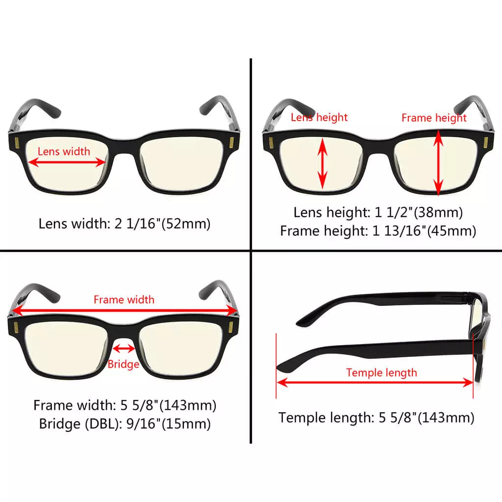 Classic Blue Light Blocking Glasses for Women