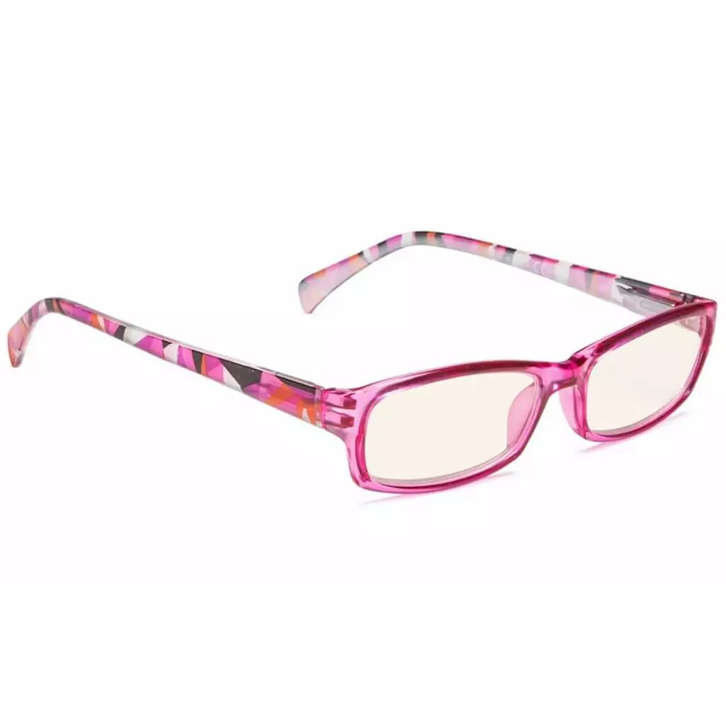 Patterned Arms Blue Light Blocking Reading Glasses Momen