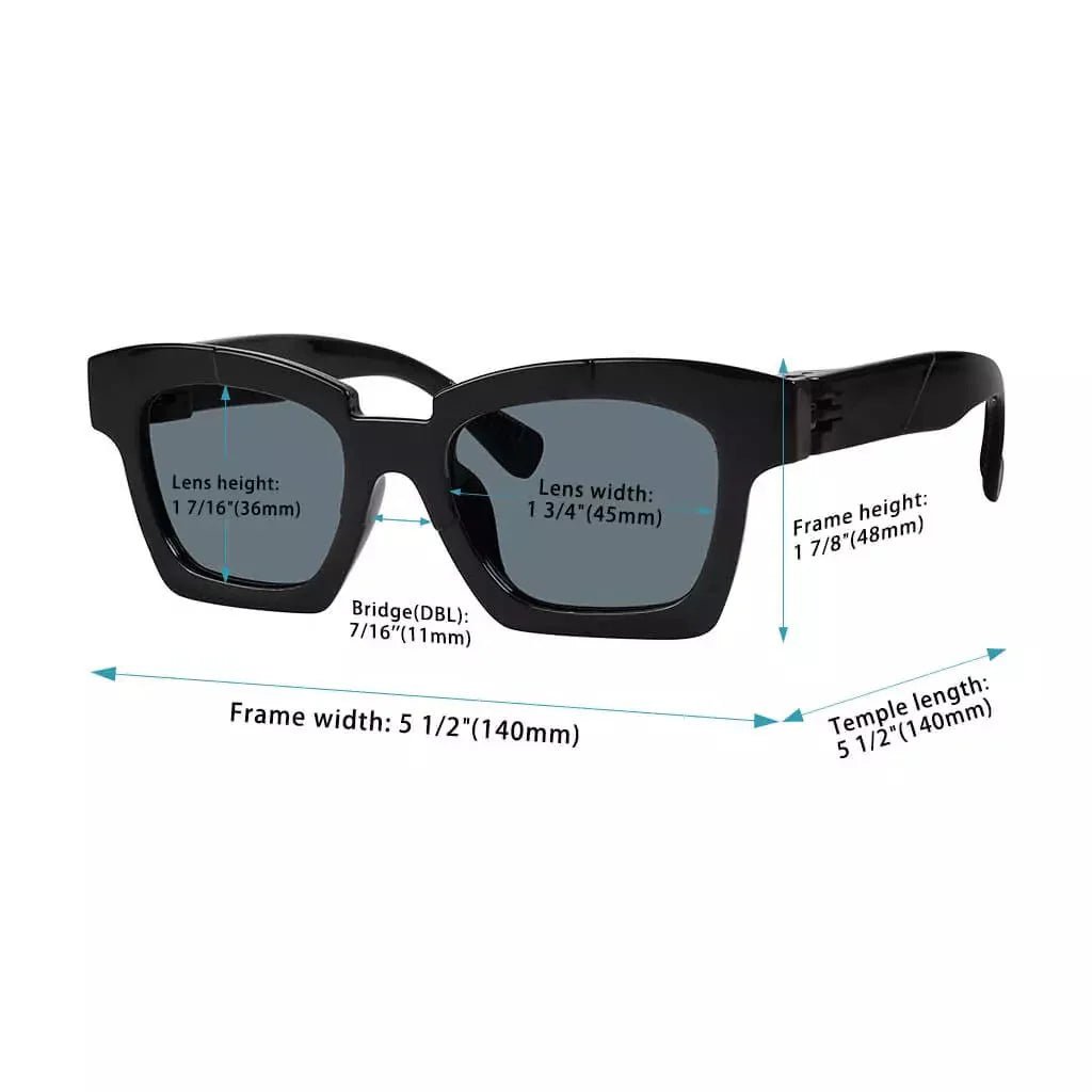 Polarized Sunglasses Stylish Metalless Screwless Specs Women