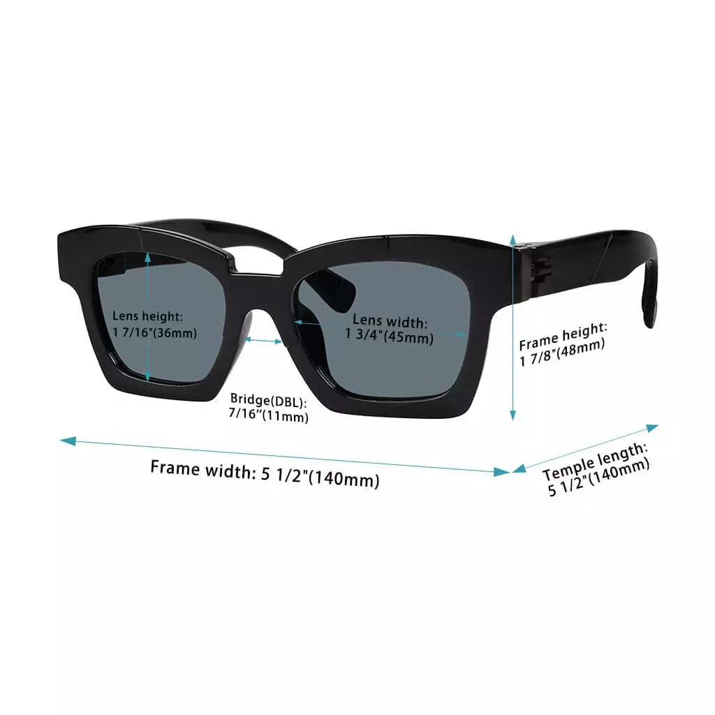 Polarized Sunglasses Stylish Metalless Screwless Specs Women