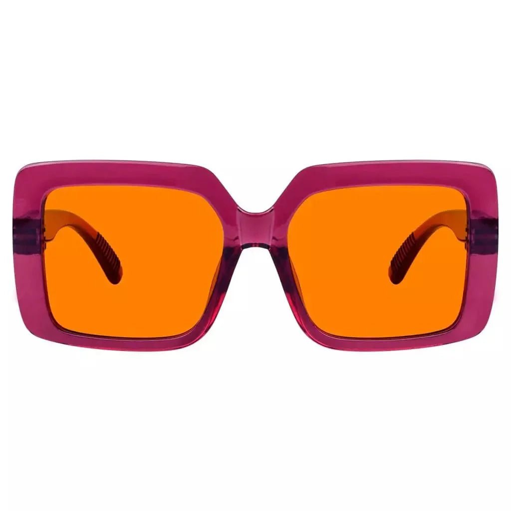 Blue Light Blocking Glasses for Sleep Metalless Screwless R2311-B98