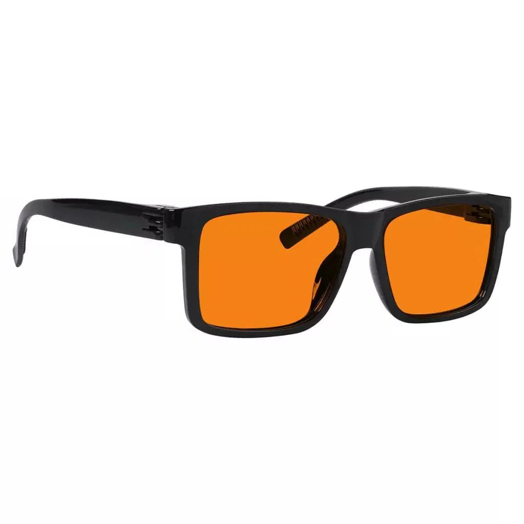 100% Blue Light Blocking Orange Lens Screwless Glasses Women R2508-B98