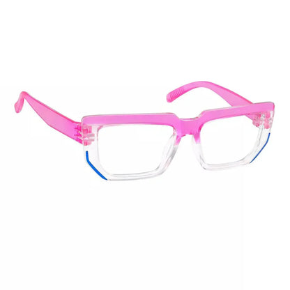 Eyeglasses Spec Rectangle Screwless Metalless Glasses Women No Power
