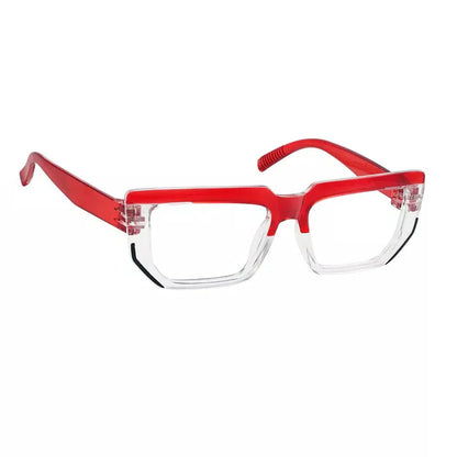 Eyeglasses Spec Rectangle Screwless Metalless Glasses Women No Power