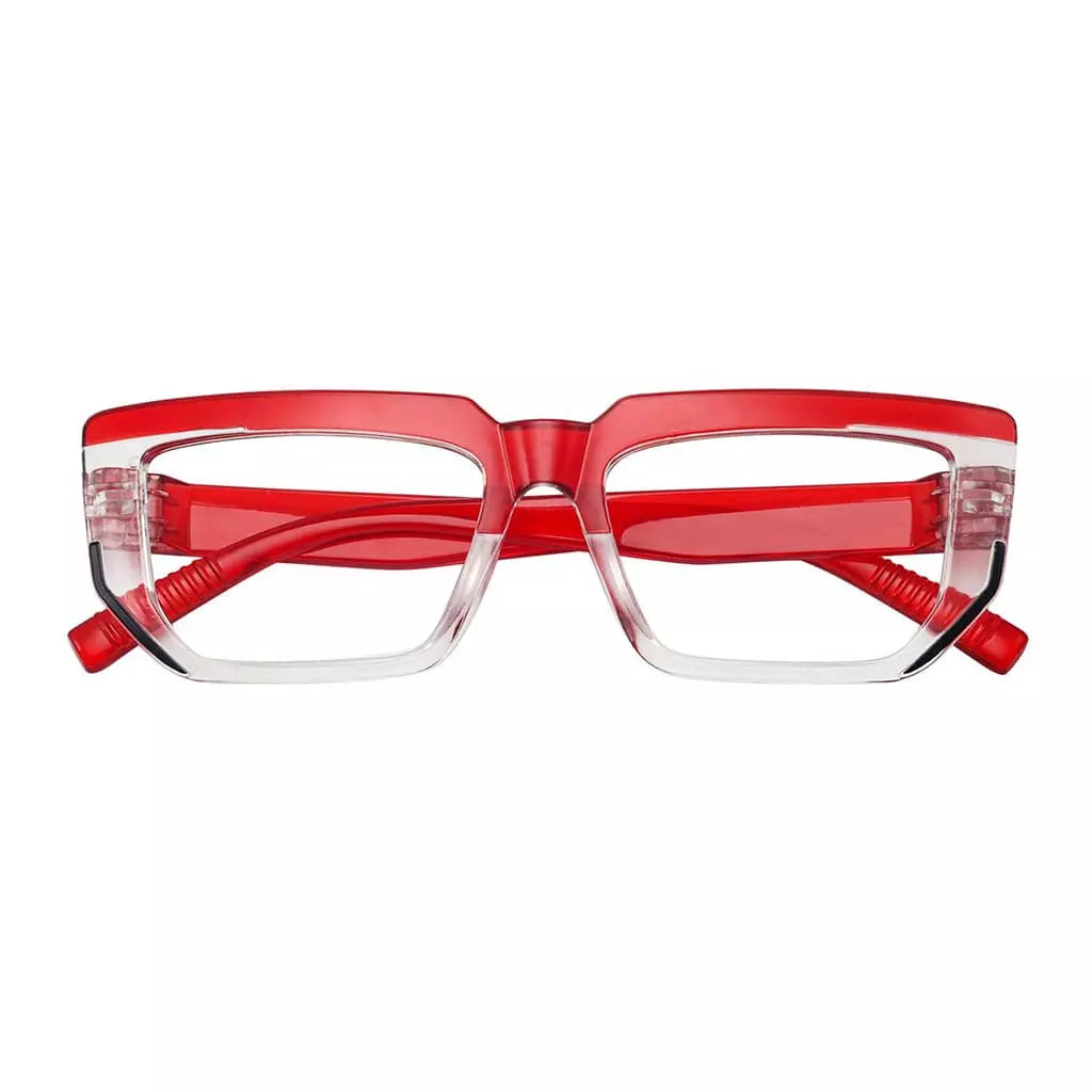 Eyeglasses Spec Rectangle Screwless Metalless Glasses Women No Power