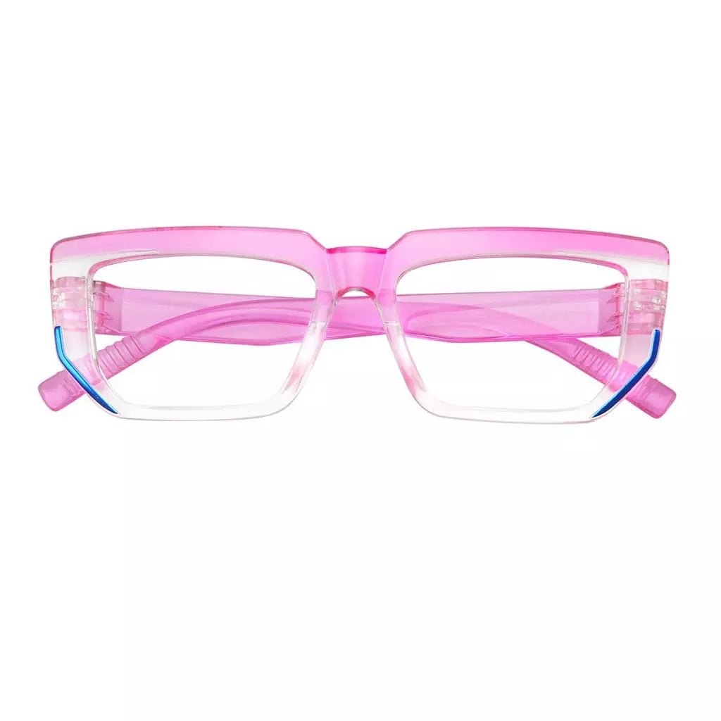 Eyeglasses Spec Rectangle Screwless Metalless Glasses Women No Power