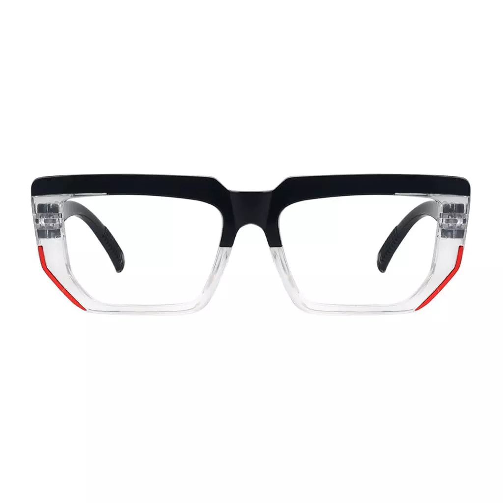 Eyeglasses Spec Rectangle Screwless Metalless Glasses Women No Power