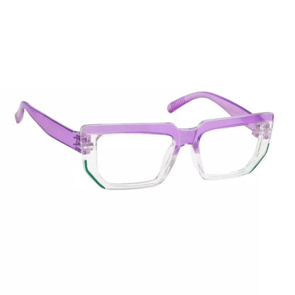 Eyeglasses Spec Rectangle Screwless Metalless Glasses Women No Power