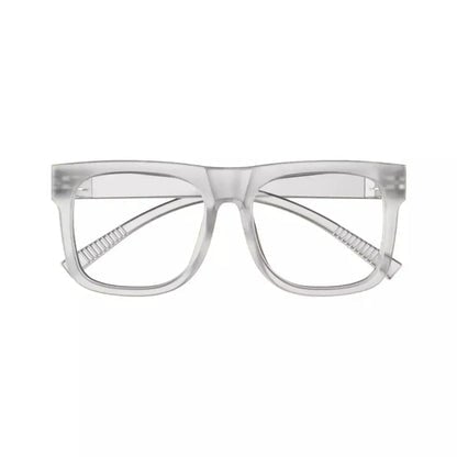 Oversize 30% Blue Light Blocking Glasses Screwless Eyewear R2316-B15
