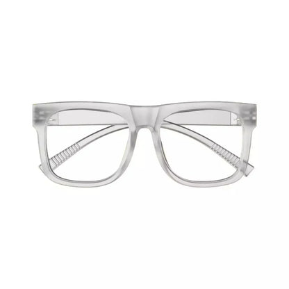 Oversize 30% Blue Light Blocking Glasses Screwless Eyewear R2316-B15