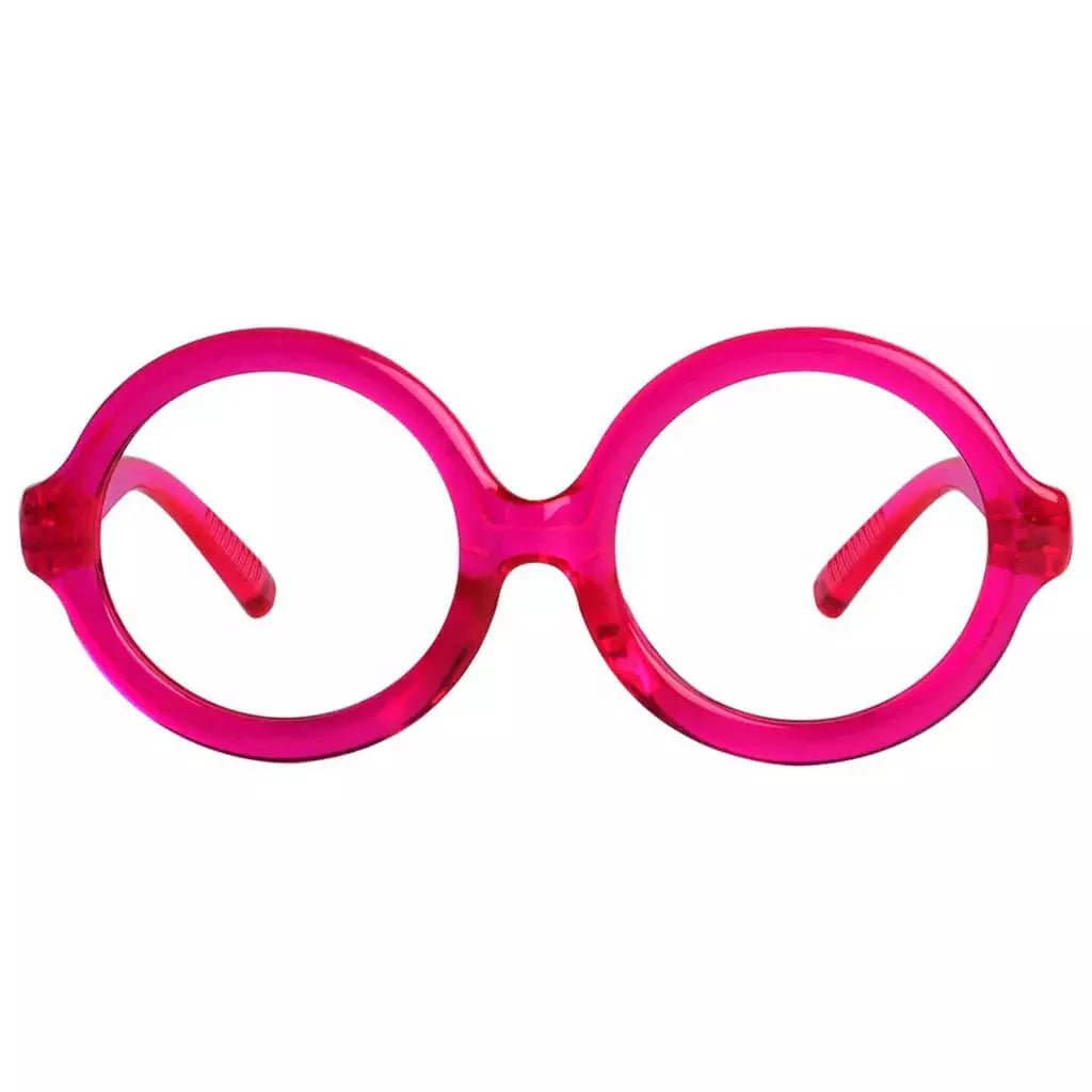 Reading Glasses Oversize Round Metalless Screwless Spec Women