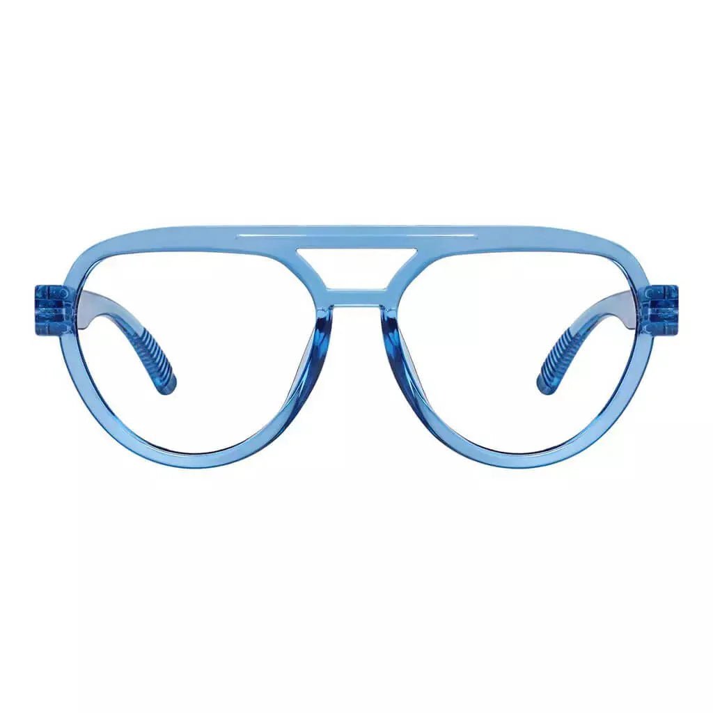 Reading Glasses Oversize Pilot Metalless Screwless Spec Women