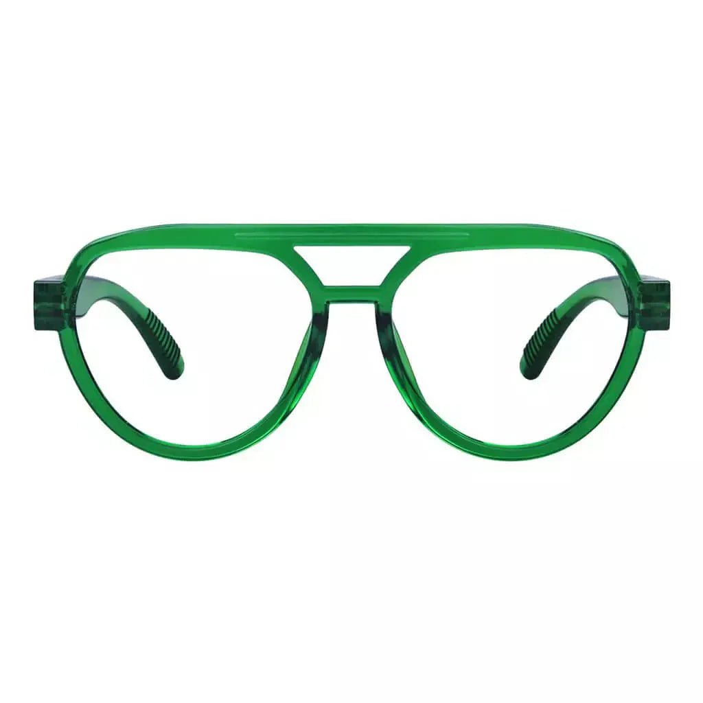 30% Blue Light Blocking Pilot Metalless Eyeglasses Women R2312-B15