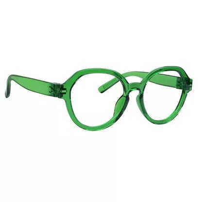 Eyeglasses Oversize Metalless Screwless Spec Women Zero Power