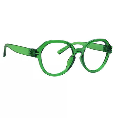 Eyeglasses Oversize Metalless Screwless Spec Women Zero Power