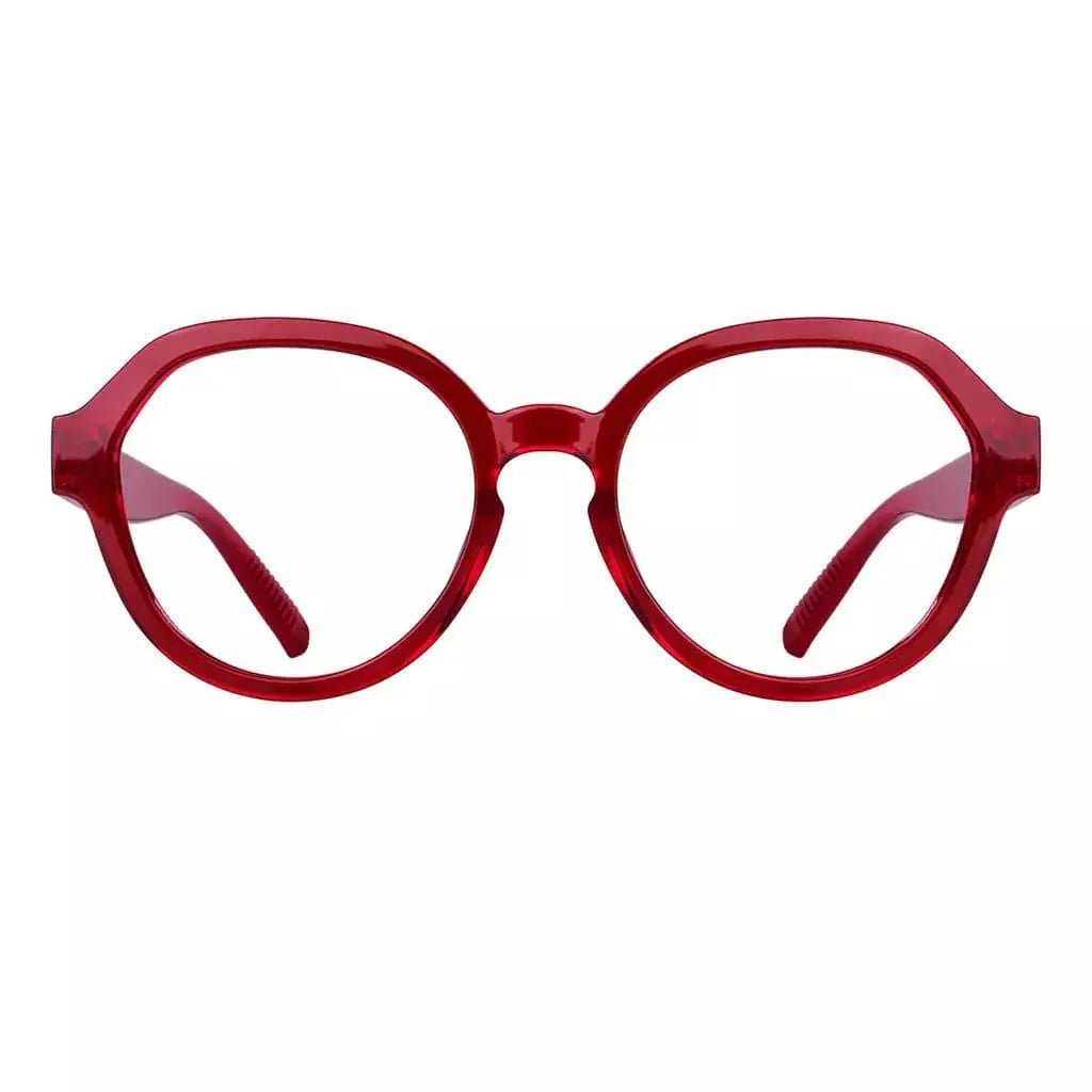 Oversized Anti 30% Blue Light Glasses Screwless Specs Women R2317-B15