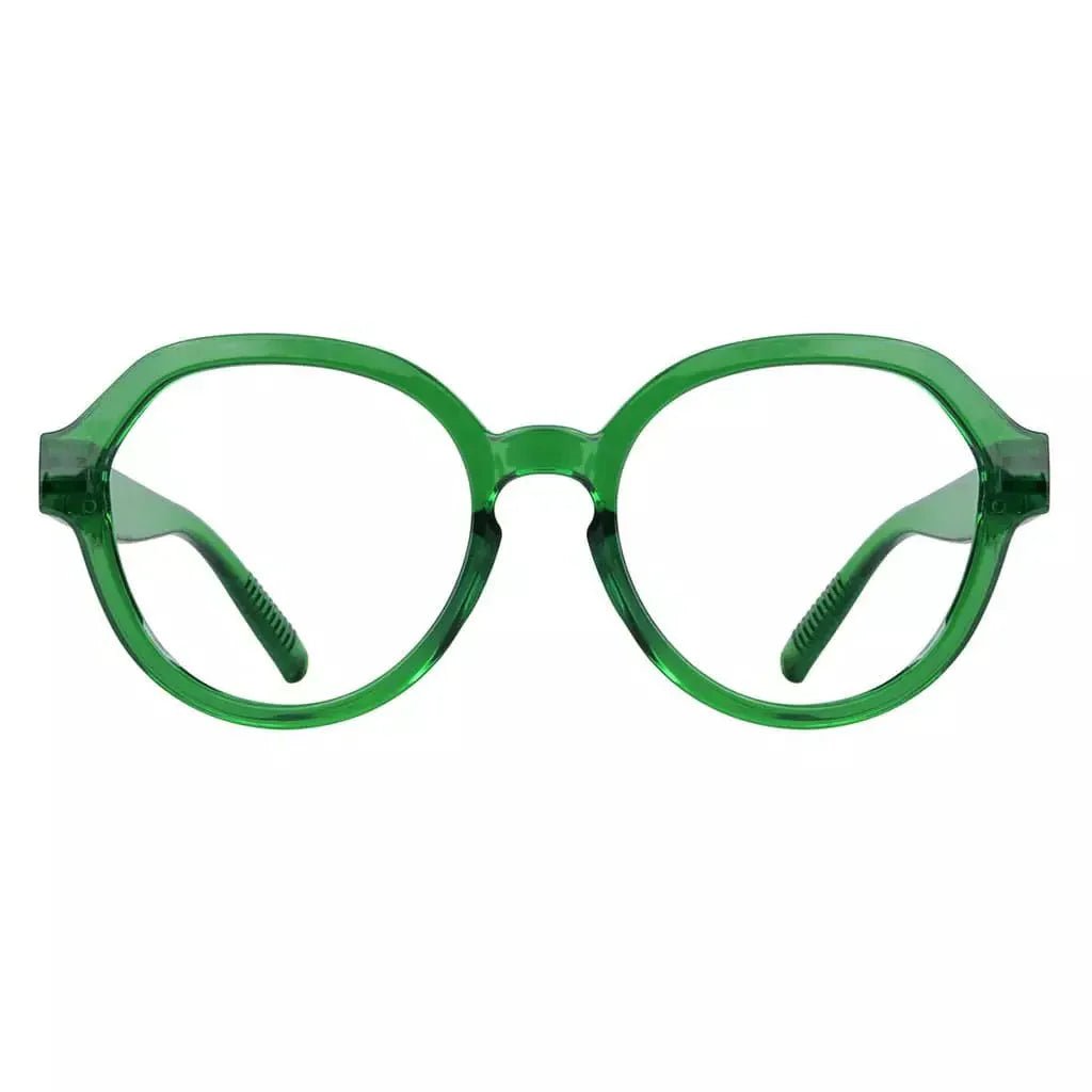 Eyeglasses Oversize Metalless Screwless Spec Women Zero Power